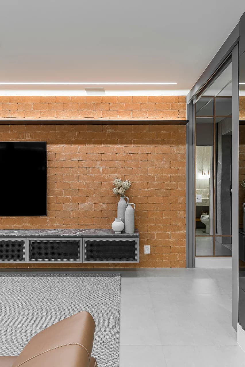 Apartamento AR — projeto residencial com pedras naturais, imagem 2 de 57