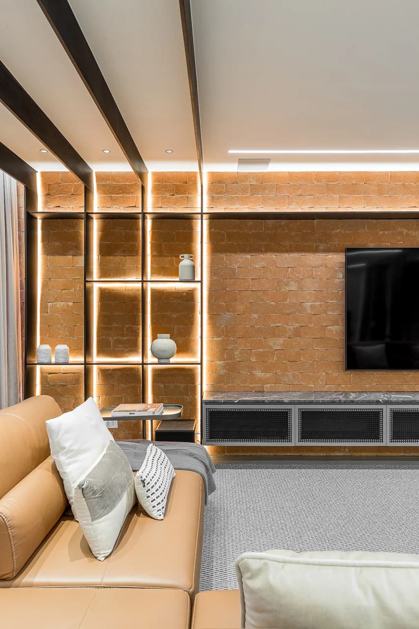 Apartamento AR — projeto residencial com pedras naturais, imagem 4 de 57