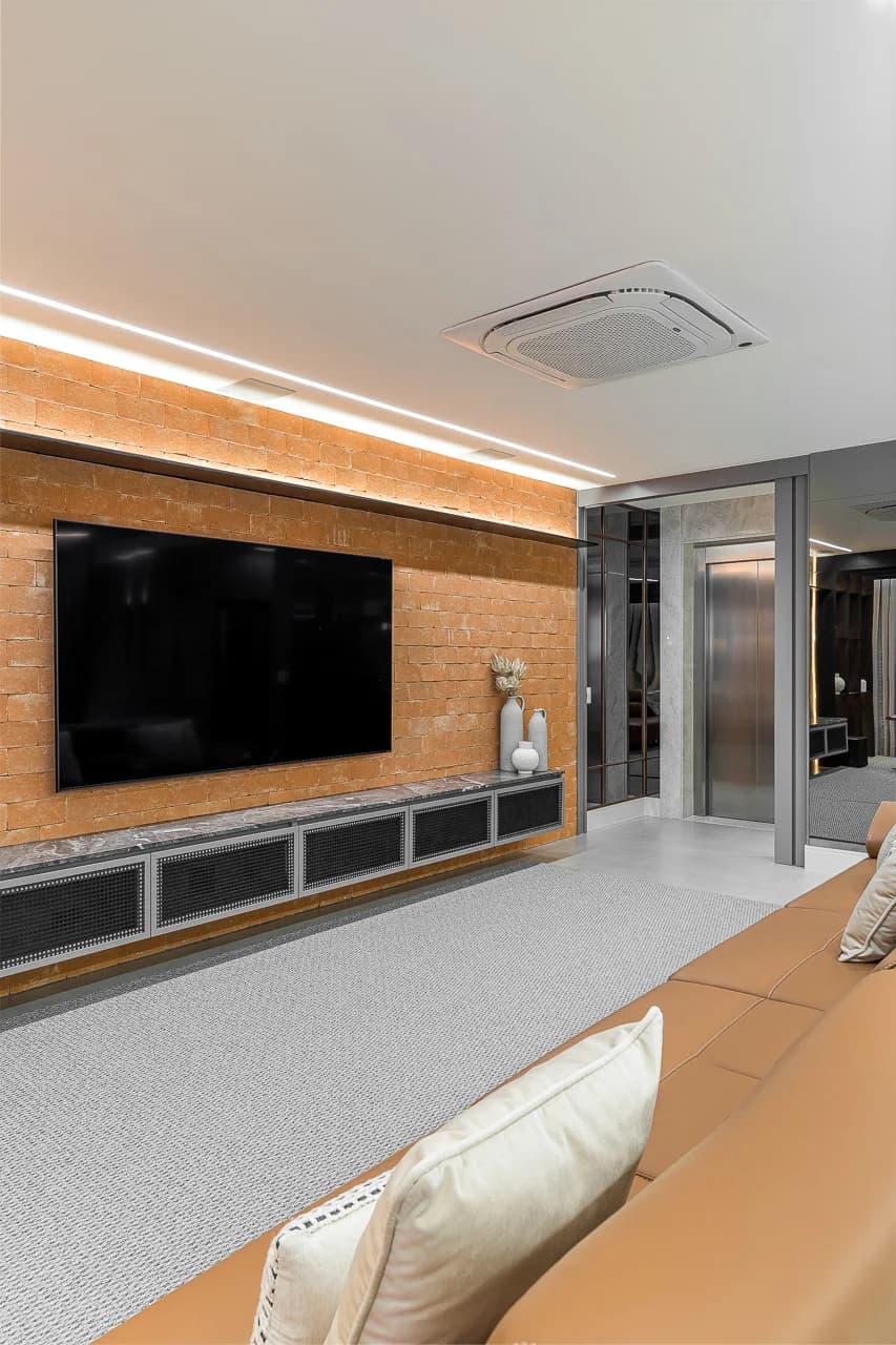 Apartamento AR — projeto residencial com pedras naturais, imagem 5 de 57