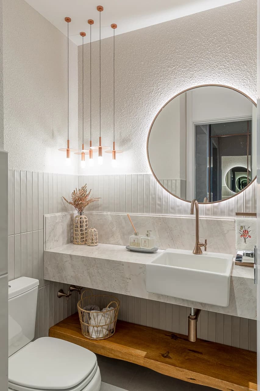 Apartamento AR — projeto residencial com pedras naturais, imagem 10 de 57