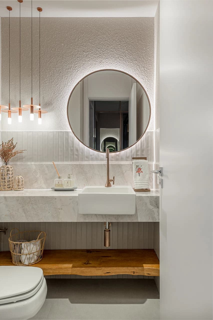 Apartamento AR — projeto residencial com pedras naturais, imagem 11 de 57