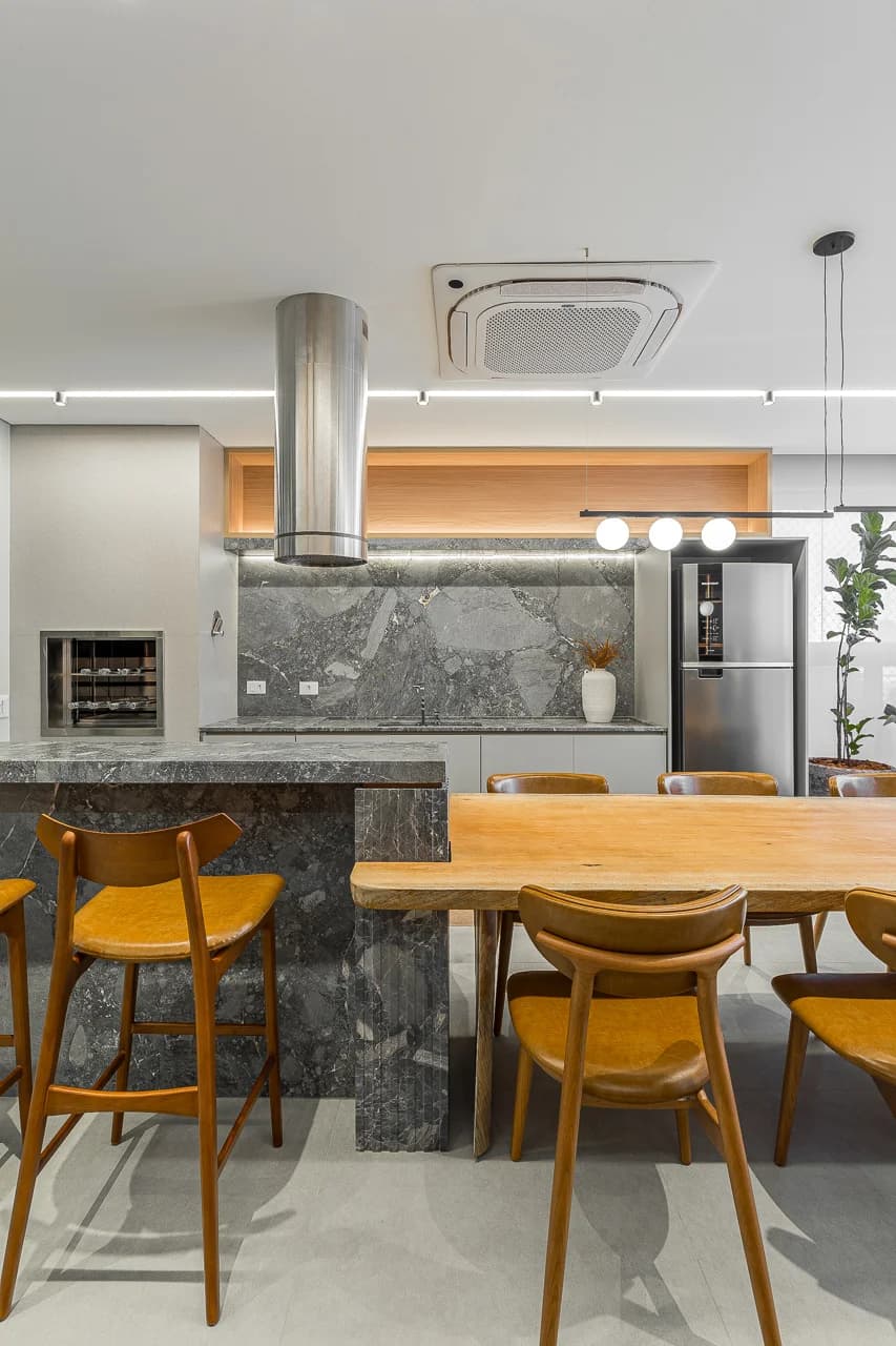 Apartamento AR — projeto residencial com pedras naturais, imagem 16 de 57