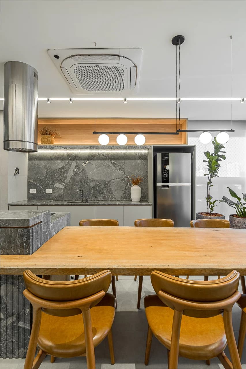 Apartamento AR — projeto residencial com pedras naturais, imagem 17 de 57