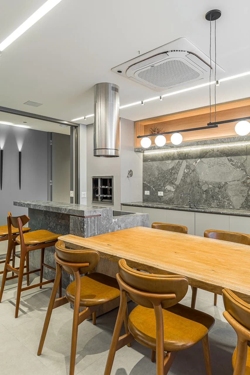 Apartamento AR — projeto residencial com pedras naturais, imagem 18 de 57