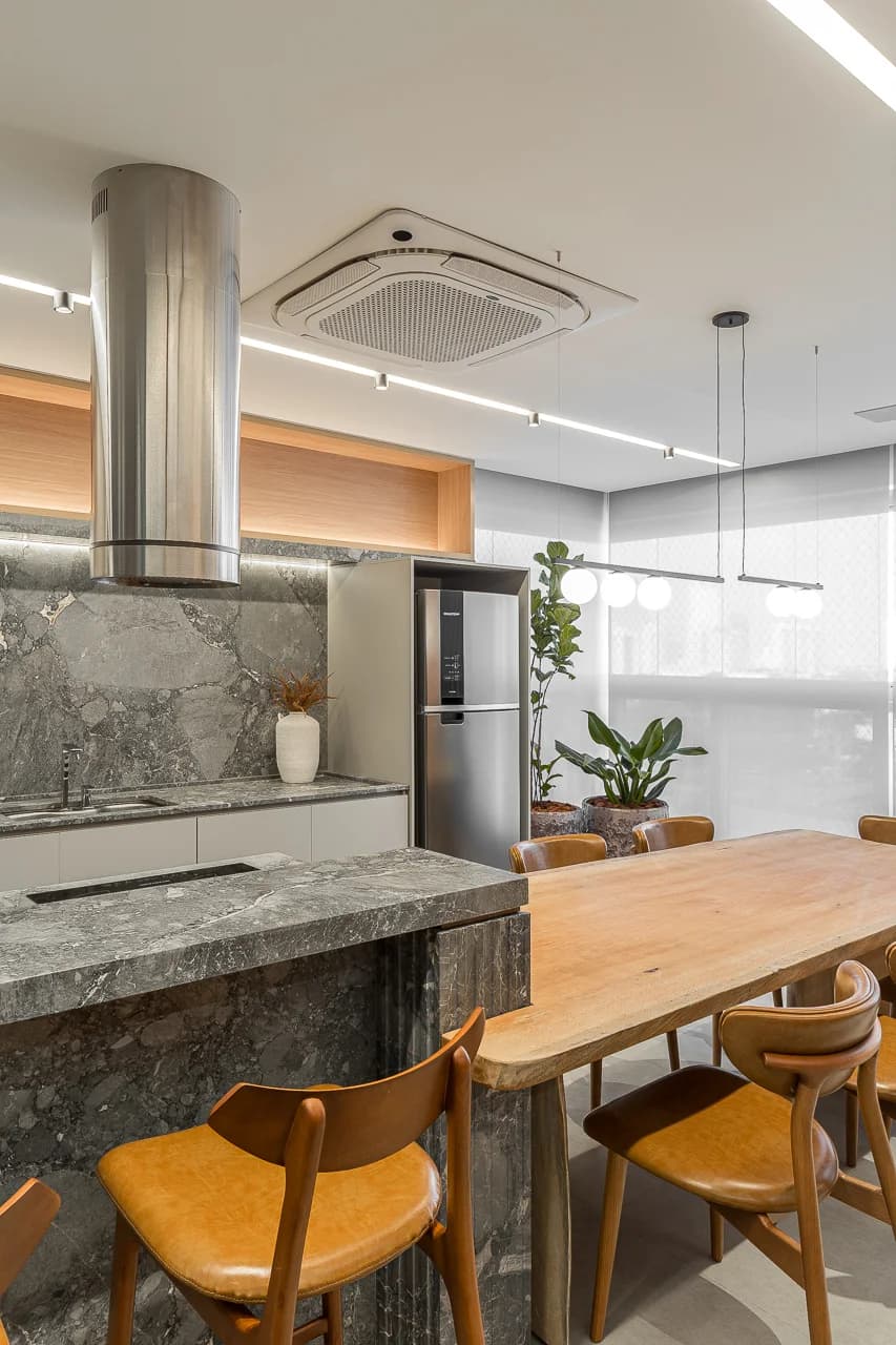 Apartamento AR — projeto residencial com pedras naturais, imagem 20 de 57