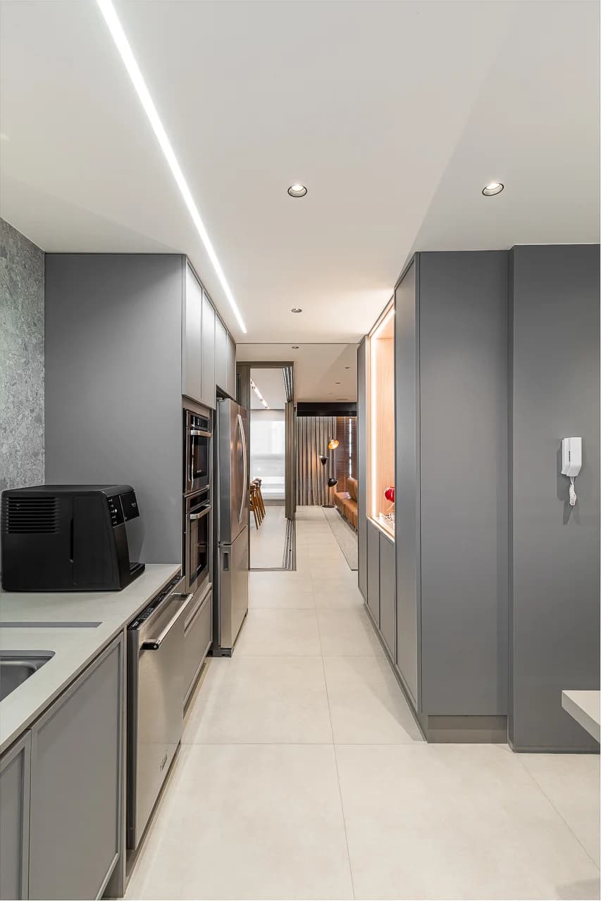 Apartamento AR — projeto residencial com pedras naturais, imagem 27 de 57