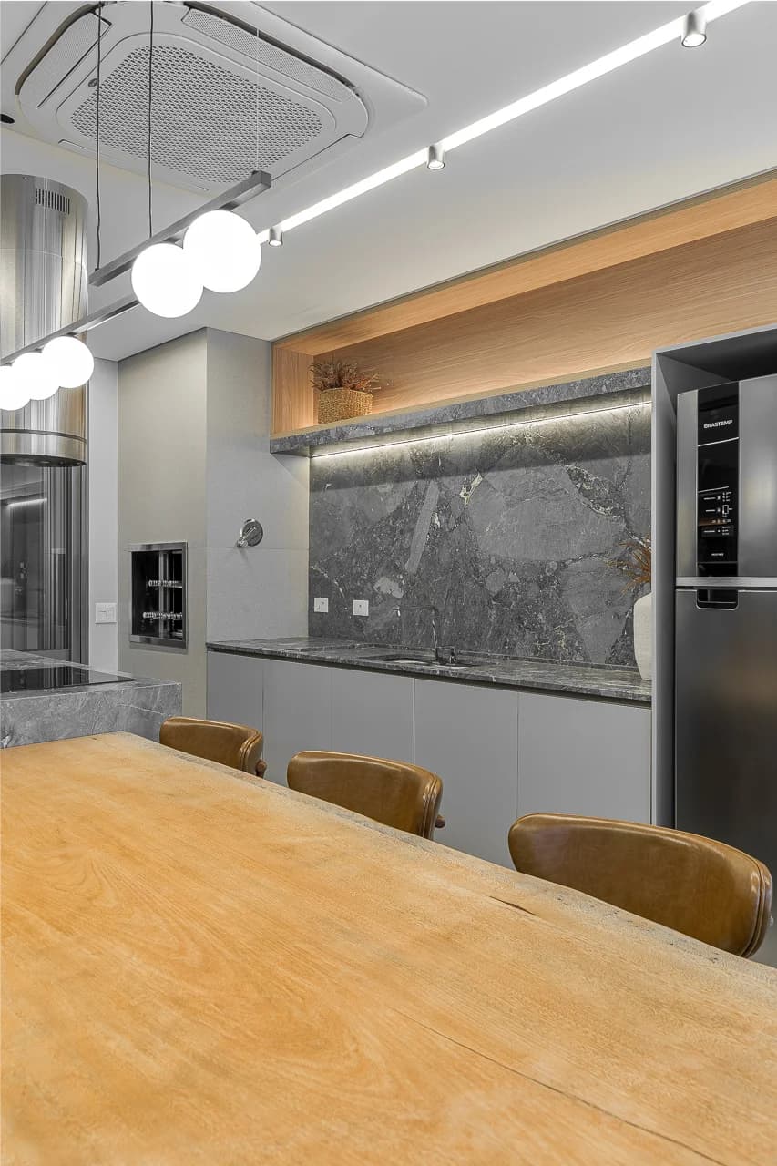 Apartamento AR — projeto residencial com pedras naturais, imagem 30 de 57