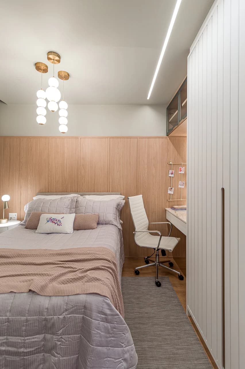 Apartamento AR — projeto residencial com pedras naturais, imagem 54 de 57