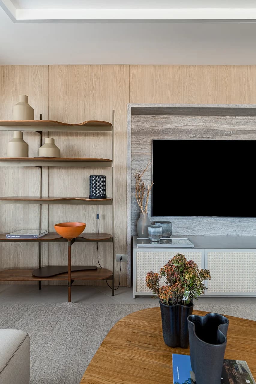 Apartamento FK — ambiente residencial com rochas ornamentais, imagem 3 de 43