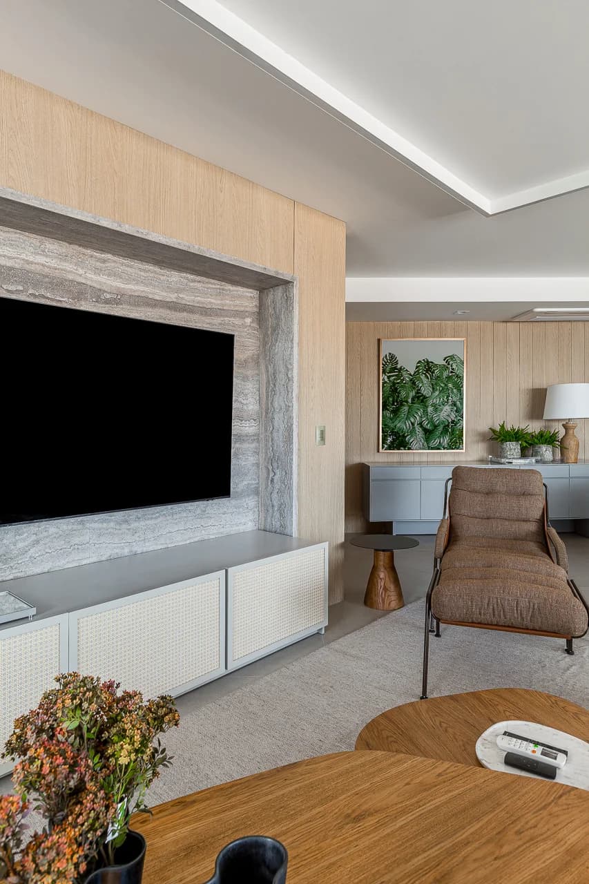 Apartamento FK — ambiente residencial com rochas ornamentais, imagem 4 de 43