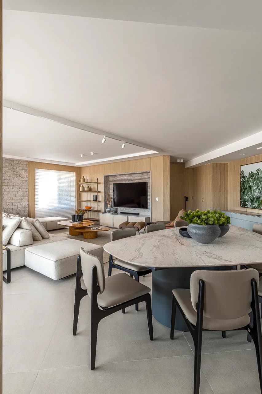 Apartamento FK — ambiente residencial com rochas ornamentais, imagem 12 de 43