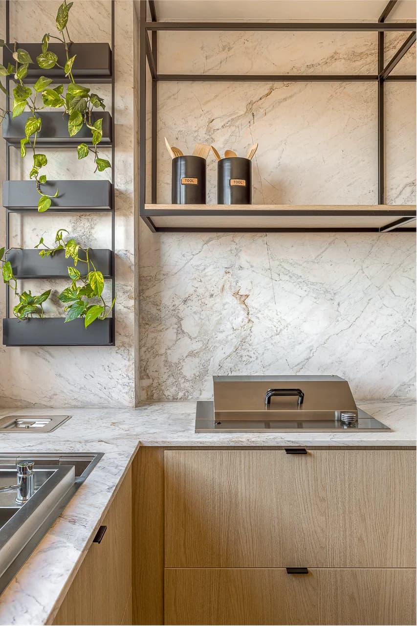 Apartamento FK — ambiente residencial com rochas ornamentais, imagem 20 de 43