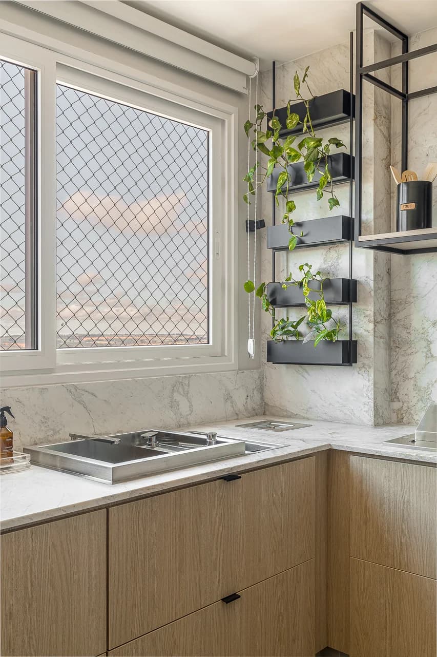 Apartamento FK — ambiente residencial com rochas ornamentais, imagem 24 de 43