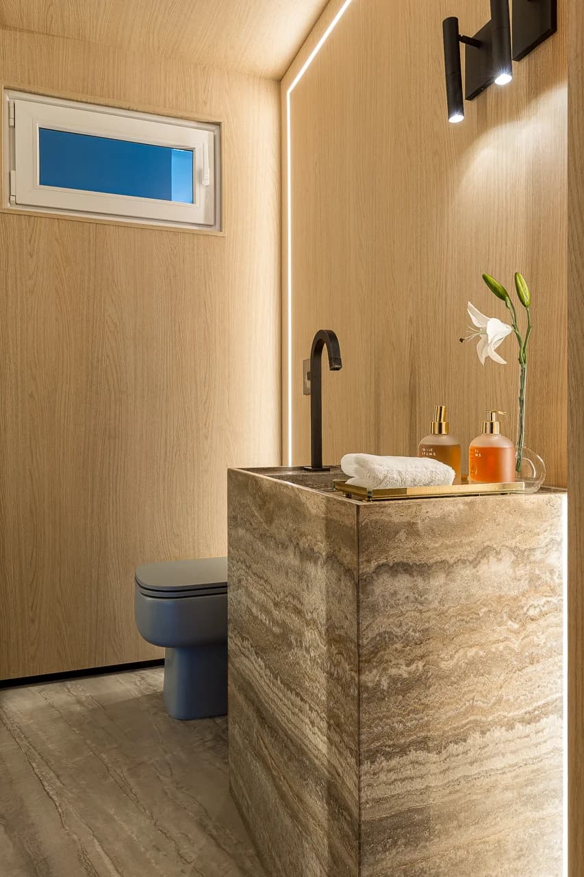 Apartamento FK — ambiente residencial com rochas ornamentais, imagem 40 de 43