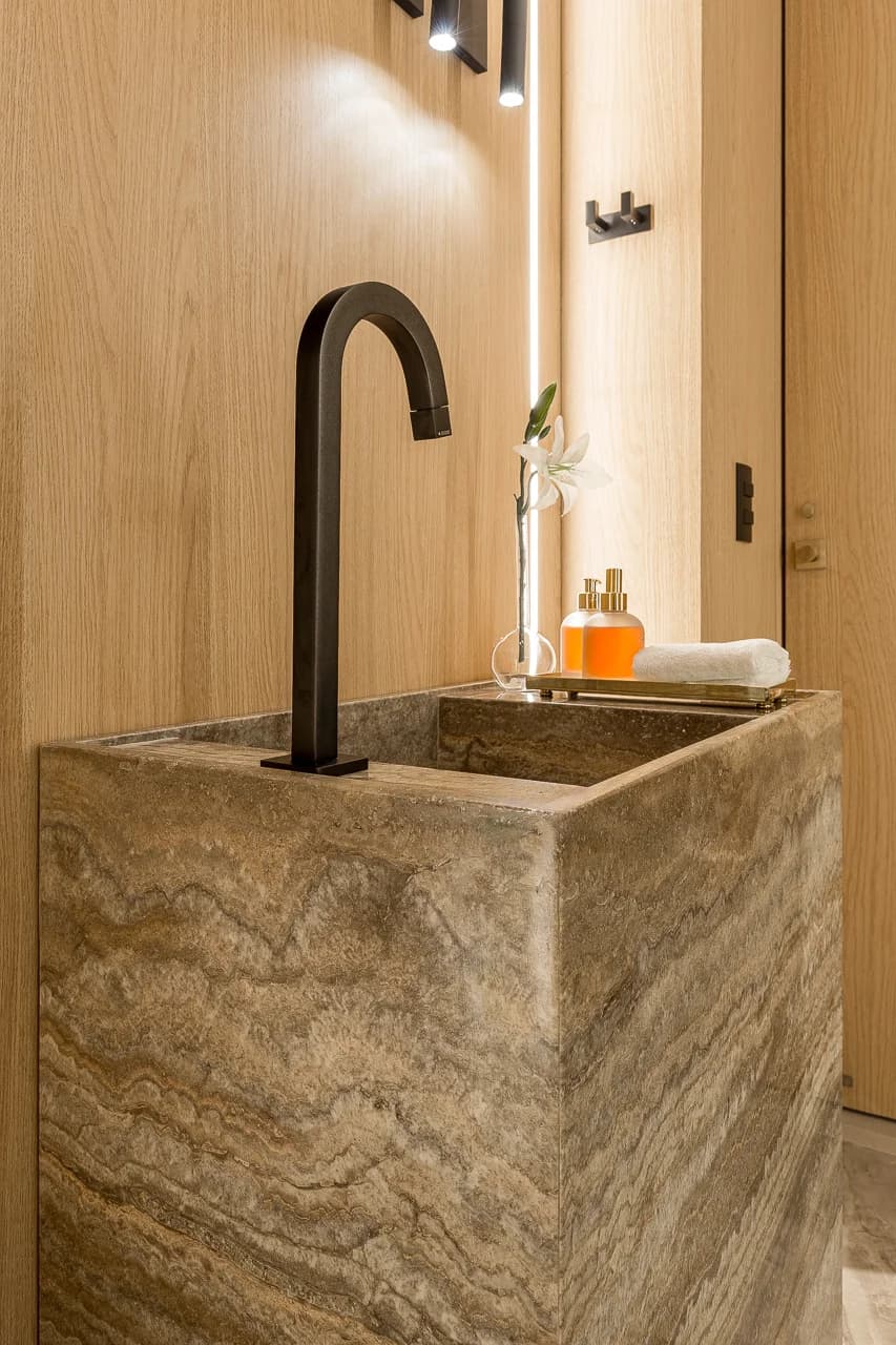 Apartamento FK — ambiente residencial com rochas ornamentais, imagem 41 de 43