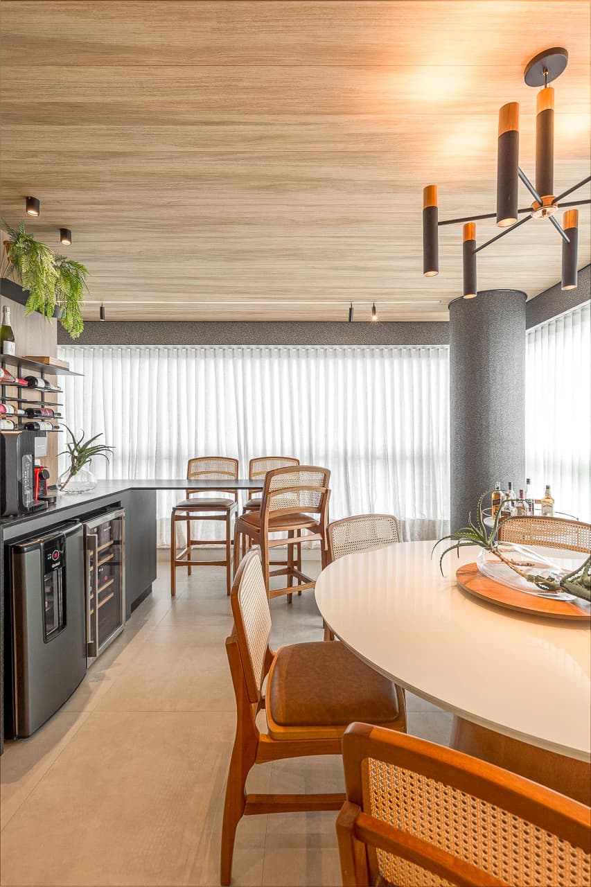 Apartamento RB — interior com Nero Michelangelo e Cristal de Quartzo, imagem 11 de 34