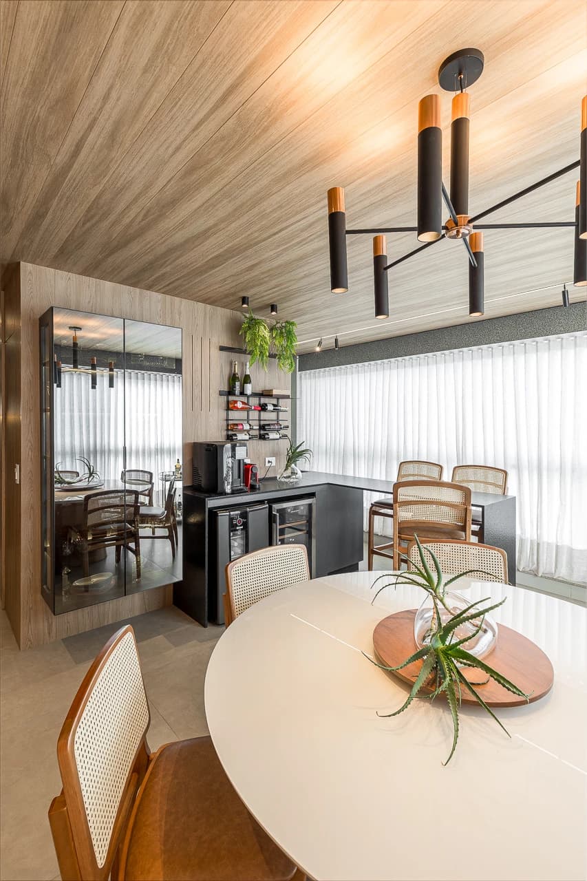 Apartamento RB — interior com Nero Michelangelo e Cristal de Quartzo, imagem 12 de 34