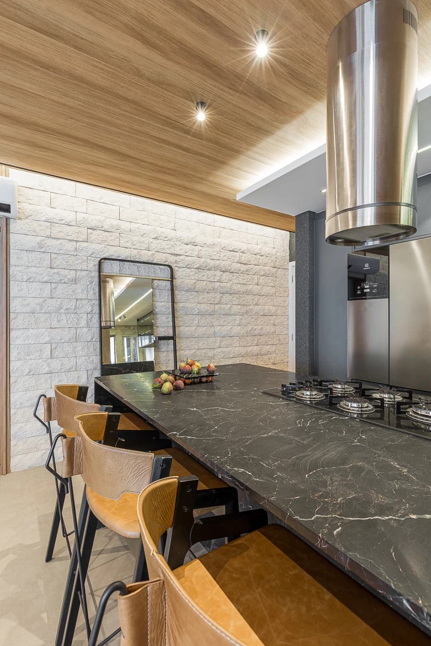 Apartamento RB — interior com Nero Michelangelo e Cristal de Quartzo, imagem 24 de 34